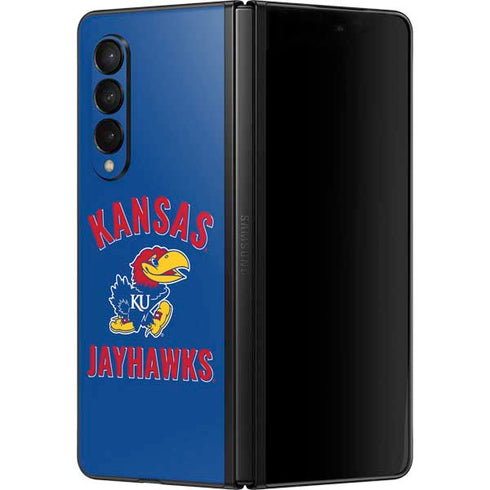 University of Kansas Jayhawks Mascot Galaxy Z Fold3 5G Skin