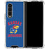 University of Kansas Jayhawks Mascot Galaxy Z Fold4 5G Clear Case