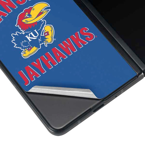 University of Kansas Jayhawks Mascot Galaxy Z Fold4 5G Skin