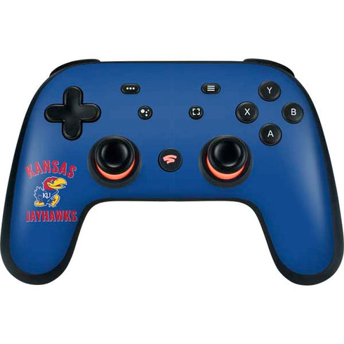 University of Kansas Jayhawks Mascot Google Stadia Controller Skin