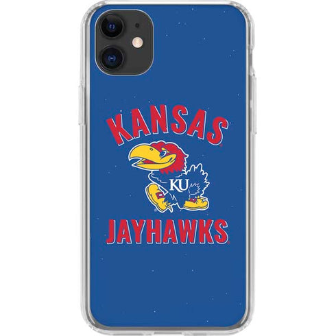 University of Kansas Jayhawks Mascot iPhone 11 Clear Case