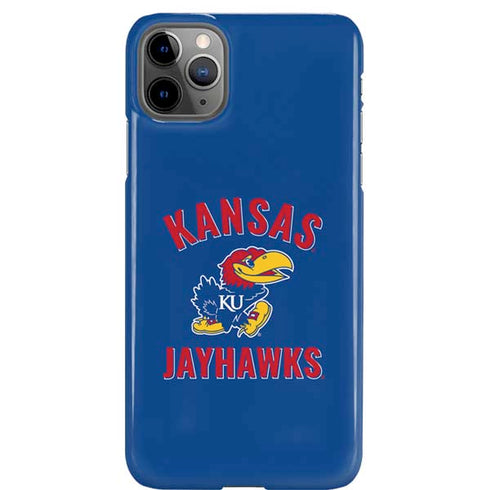 University of Kansas Jayhawks Mascot iPhone 11 Pro Max Lite Case