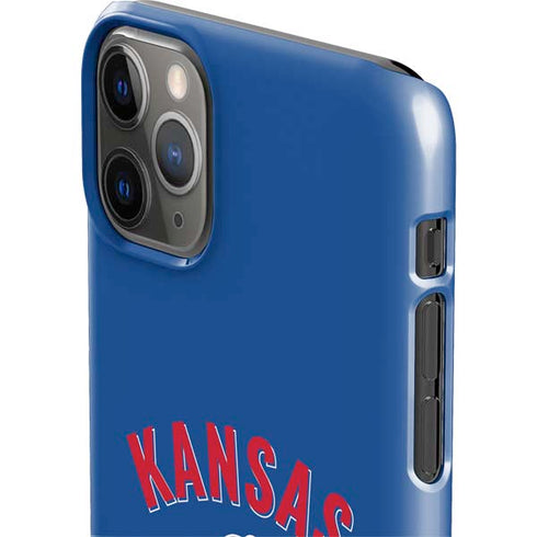 University of Kansas Jayhawks Mascot iPhone 11 Pro Max Lite Case