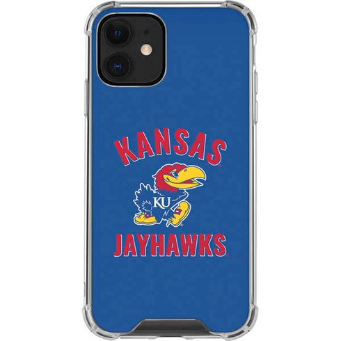 University of Kansas Jayhawks Mascot iPhone 12 Clear Case