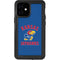 University of Kansas Jayhawks Mascot iPhone 12 Mini Waterproof Case