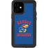 University of Kansas Jayhawks Mascot iPhone 12 Mini Waterproof Case