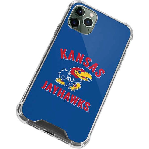 University of Kansas Jayhawks Mascot iPhone 12 Pro Clear Case