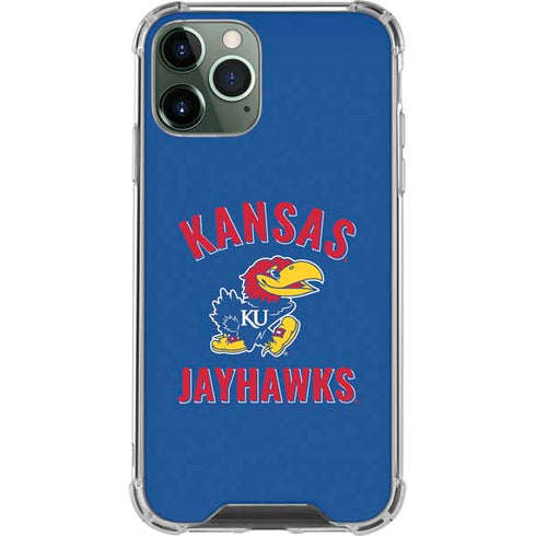 University of Kansas Jayhawks Mascot iPhone 12 Pro Max Clear Case