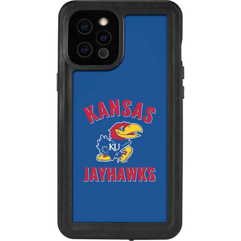 University of Kansas Jayhawks Mascot iPhone 12 Pro Max Waterproof Case