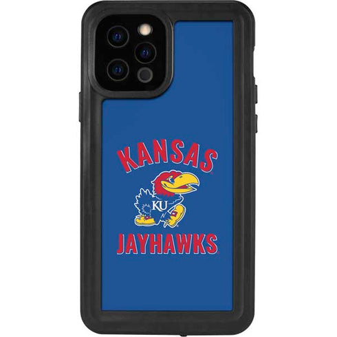University of Kansas Jayhawks Mascot iPhone 12 Pro Waterproof Case