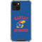 University of Kansas Jayhawks Mascot iPhone 13 Clear Case