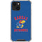 University of Kansas Jayhawks Mascot iPhone 13 Mini Clear Case