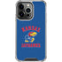 University of Kansas Jayhawks Mascot iPhone 13 Pro Clear Case