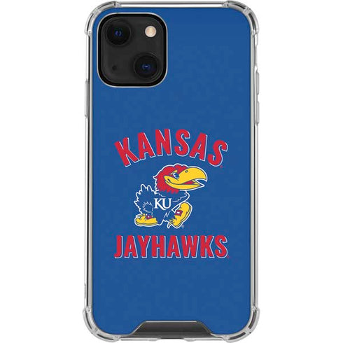 University of Kansas Jayhawks Mascot iPhone 14 Clear Case