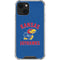 University of Kansas Jayhawks Mascot iPhone 14 Clear Case