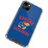 University of Kansas Jayhawks Mascot iPhone 14 Clear Case