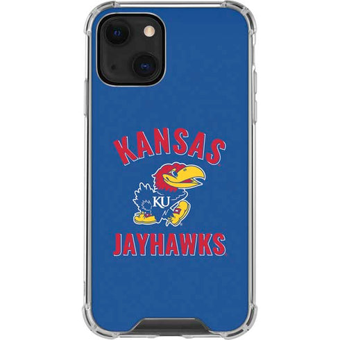 University of Kansas Jayhawks Mascot iPhone 14 Plus Clear Case