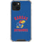 University of Kansas Jayhawks Mascot iPhone 14 Plus Clear Case
