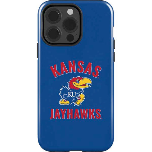 University of Kansas Jayhawks Mascot iPhone 14 Pro Impact Case
