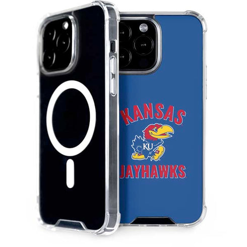 University of Kansas Jayhawks Mascot iPhone 15 Pro Max MagSafe Case