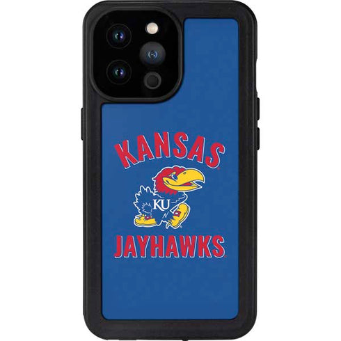 University of Kansas Jayhawks Mascot iPhone 14 Pro Max Waterproof Case
