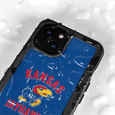 University of Kansas Jayhawks Mascot iPhone 15 Waterproof Case