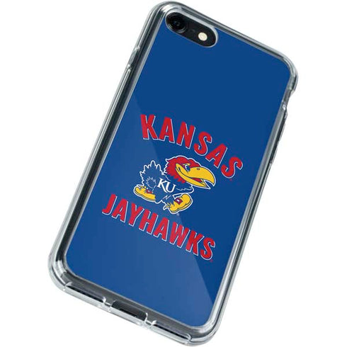 University of Kansas Jayhawks Mascot iPhone SE (2nd & 3rd Gen) Clear Case