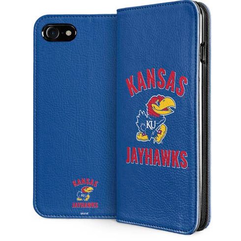 University of Kansas Jayhawks Mascot iPhone SE (2nd & 3rd Gen) Folio Case