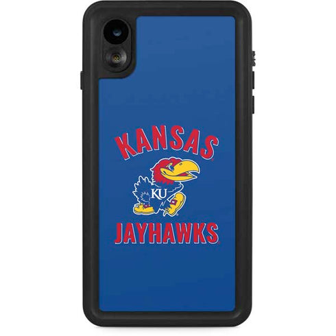 University of Kansas Jayhawks Mascot iPhone XR Waterproof Case