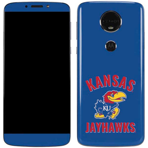 University of Kansas Jayhawks Mascot Moto E5 Plus Skin
