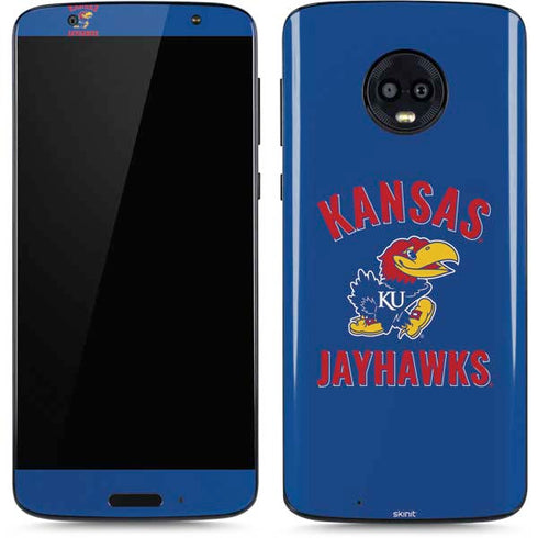 University of Kansas Jayhawks Mascot Moto G6 Skin