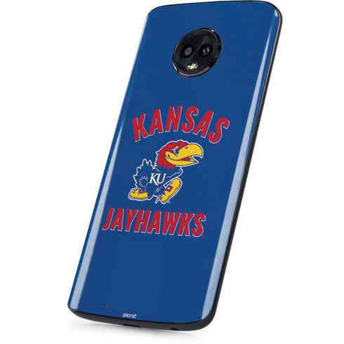 University of Kansas Jayhawks Mascot Moto G6 Skin