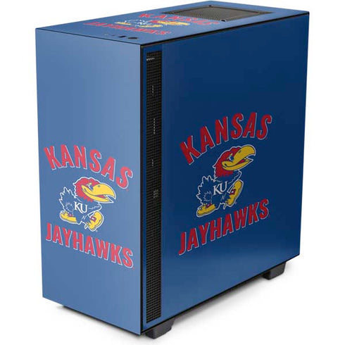 University of Kansas Jayhawks Mascot NZXT H510 Compact ATX Mid-Tower Case Skin