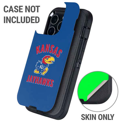 University of Kansas Jayhawks Mascot Otterbox Defender iPhone Skin
