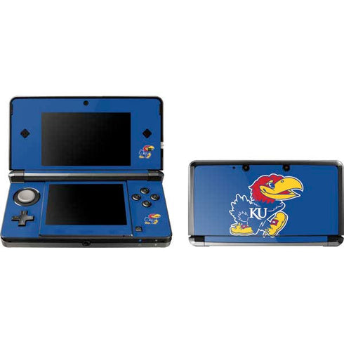 University of Kansas Jayhawks Mascot Outline 3DS (2011) Skin