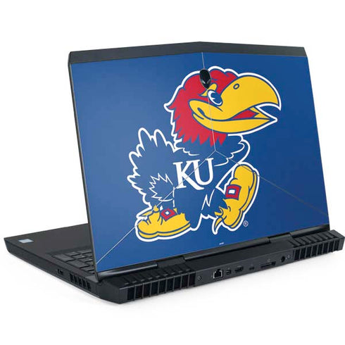University of Kansas Jayhawks Mascot Outline Dell Alienware Skin
