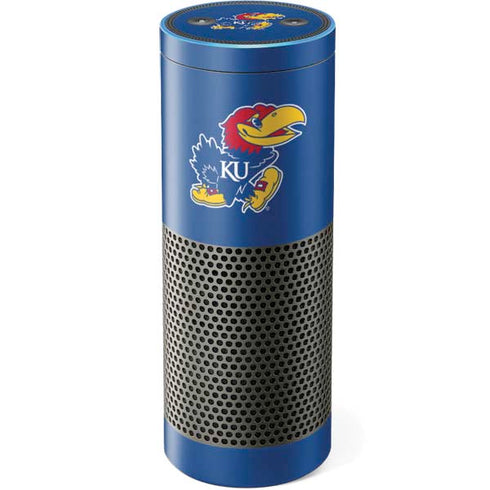 University of Kansas Jayhawks Mascot Outline Amazon Echo Skin