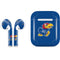 University of Kansas Jayhawks Mascot Outline Apple AirPods 2 Skin