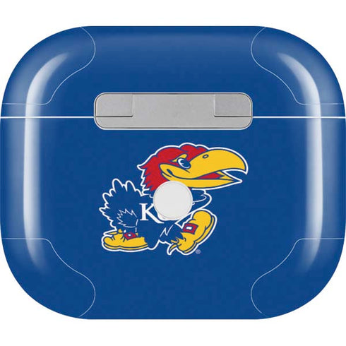 University of Kansas Jayhawks Mascot Outline Apple AirPods (3rd Gen 2021) Skin