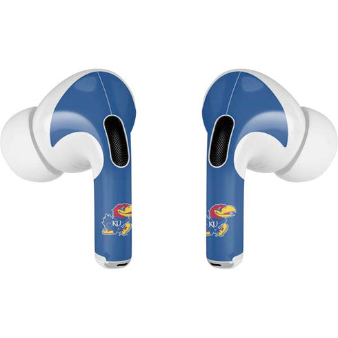 University of Kansas Jayhawks Mascot Outline Apple AirPods Pro Skin