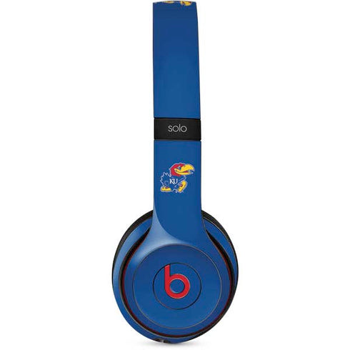 University of Kansas Jayhawks Mascot Outline Beats Solo 2 Wireless Skin