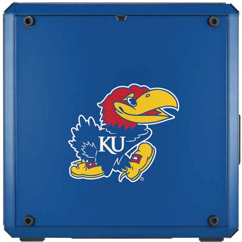 University of Kansas Jayhawks Mascot Outline Cooler Master MasterBox Q300L Mini Tower Skin
