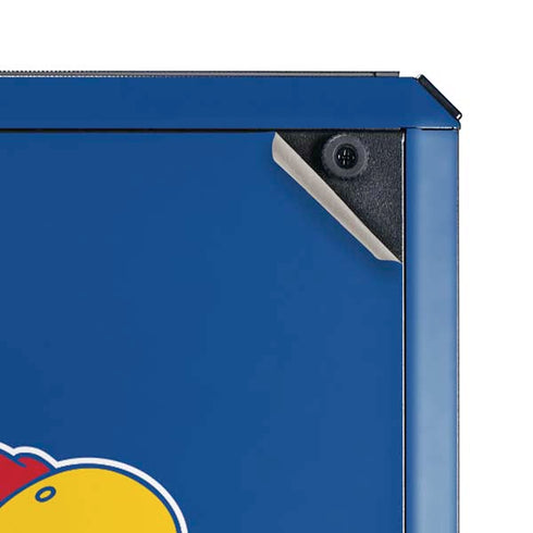 University of Kansas Jayhawks Mascot Outline Cooler Master MasterBox Q300L Mini Tower Skin