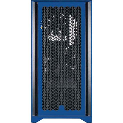 University of Kansas Jayhawks Mascot Outline Corsair 4000D Tempered Glass Mid-Tower ATX Case Skin