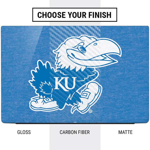 University of Kansas Jayhawks Mascot Outline Dell Vostro Skin