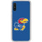 University of Kansas Jayhawks Mascot Outline Galaxy A10e Clear Case