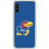 University of Kansas Jayhawks Mascot Outline Galaxy A10e Clear Case