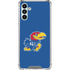 University of Kansas Jayhawks Mascot Outline Galaxy A13 5G Clear Case