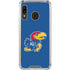 University of Kansas Jayhawks Mascot Outline Galaxy A30 Clear Case