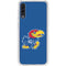 University of Kansas Jayhawks Mascot Outline Galaxy A50 Clear Case